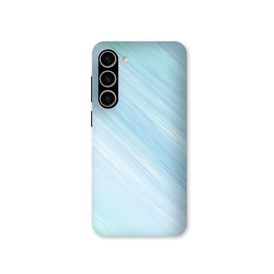 Light Blue Pattern Samsung Galaxy S23 Printed Phone Cover