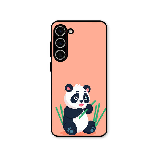 Cute Panda Samsung Galaxy S23 Printed Phone Cover