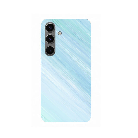 Light Blue Pattern Samsung Galaxy S24 Plus Phone Cover