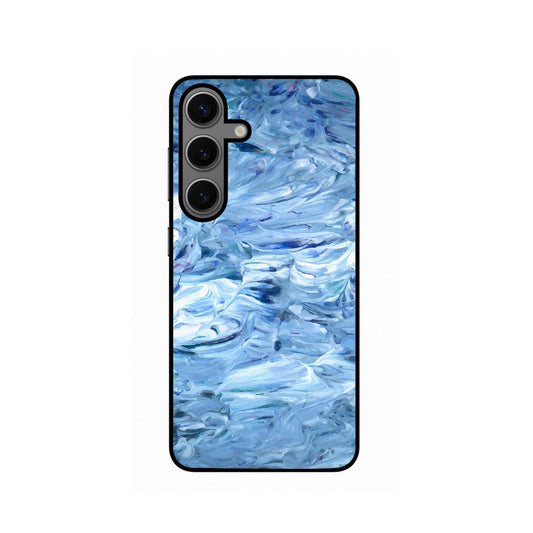 Ocean Pattern Samsung Galaxy S24 Printed Phone Cover