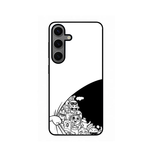 Peek a Boo Samsung Galaxy S24 Printed Phone Cover