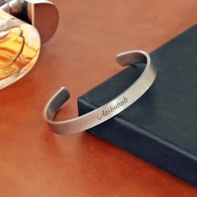 Personalised Handcuff Bracelet