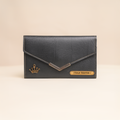 Personalized Ladies Clutch Black