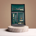 Personalized Green 4-in-1 Women’s Combo – Luxury Gift Set with Name Engraving