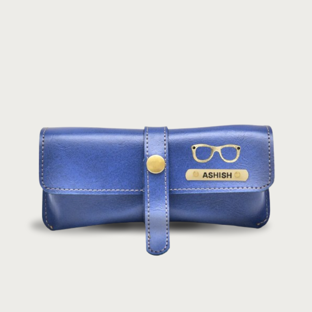 Personalised Leather Goggle Case - Premium Textured Crafted
