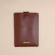 Personalized Office Laptop Sleeve Brown