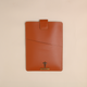 Personalized Office Laptop Sleeve Tan