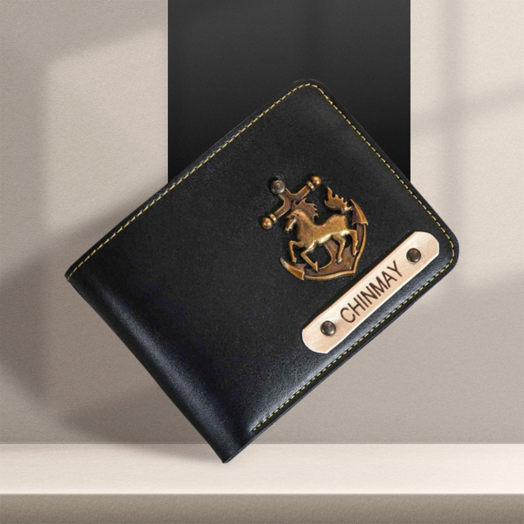 Personalised Men Wallet - Classic Finish