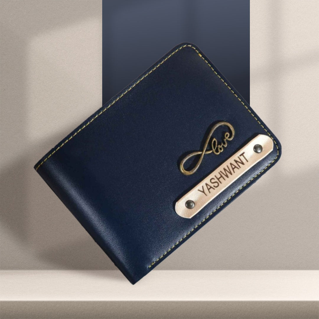 Personalised Men Wallet - Classic Finish