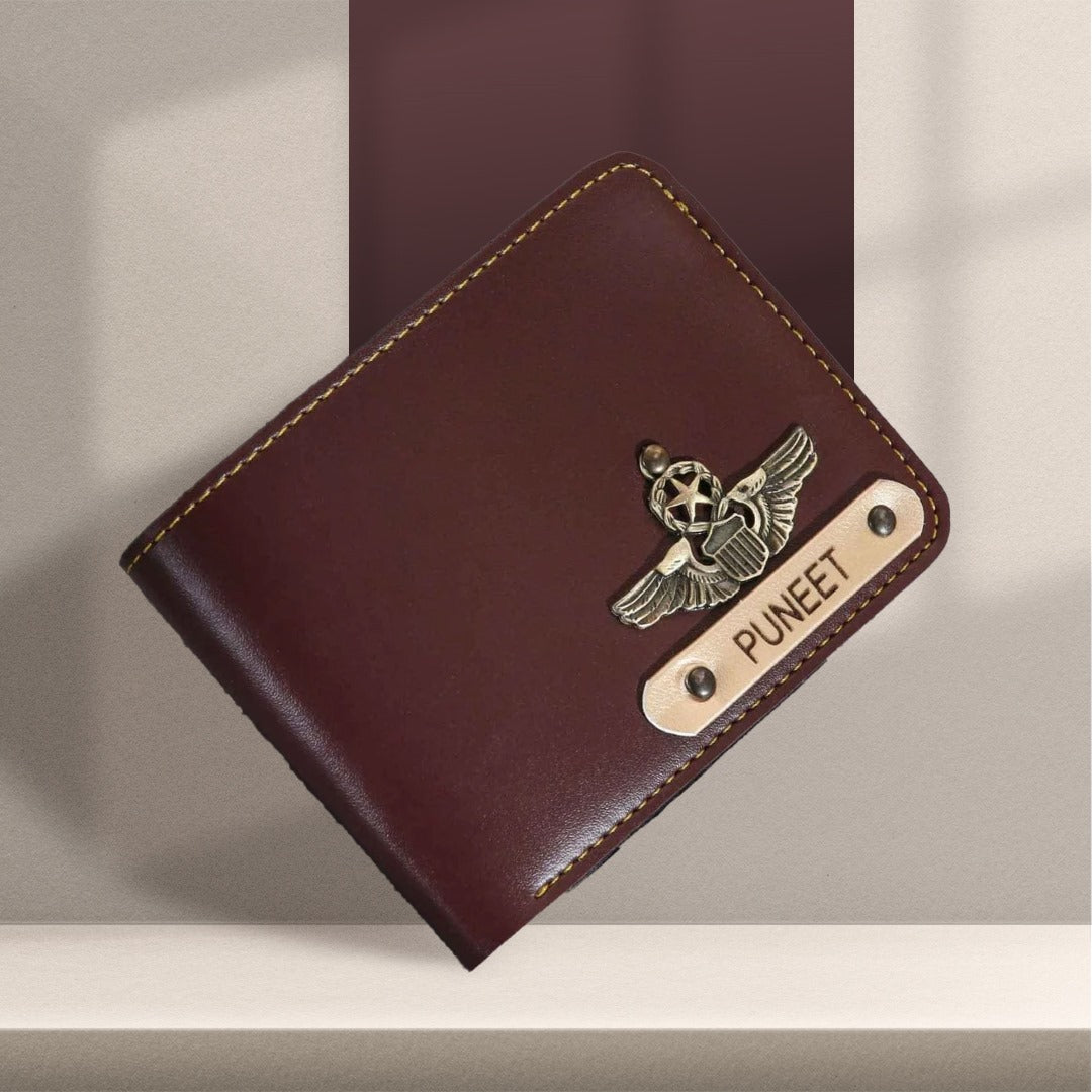 Personalised Men Wallet - Classic Finish