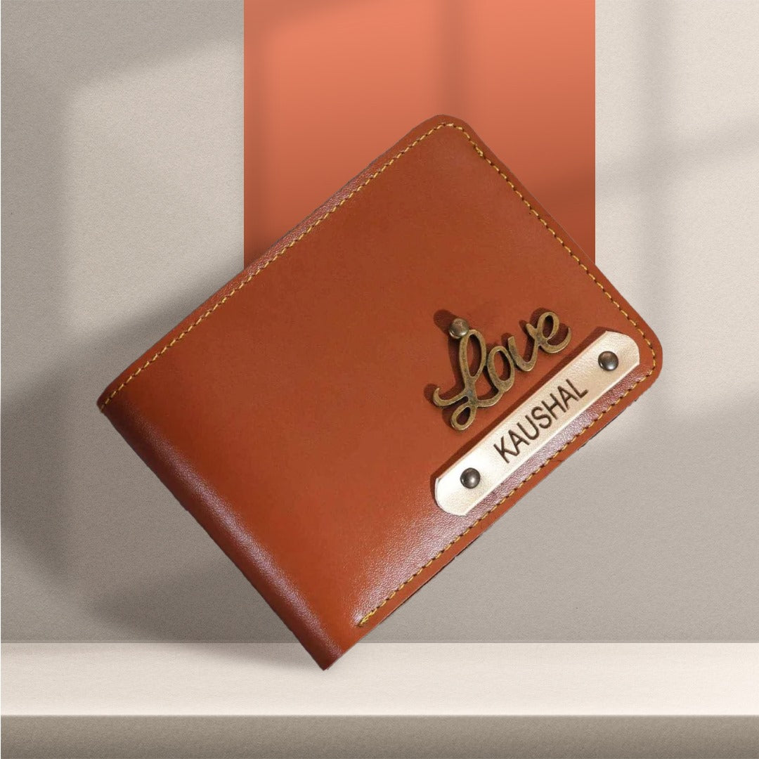 Personalised Men Wallet - Classic Finish