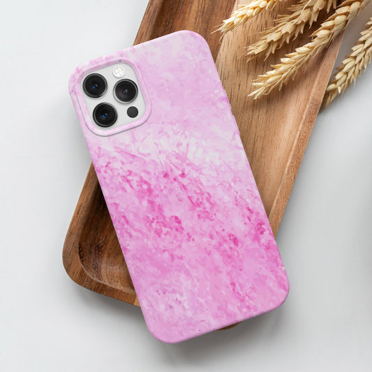 Acrylic Pink iPhone 12 Pro Customized Printed Phone Cover