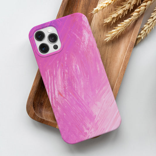 Pink Texture iPhone 11 Pro Max Customized Printed Phone Cover