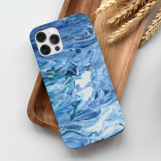 Sea Water Texture iPhone 12 Pro Max Customized Printed Phone Cover