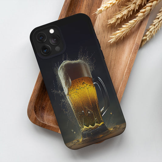 Beer Glass Cool iPhone 12 Pro Customized Printed Phone Cover