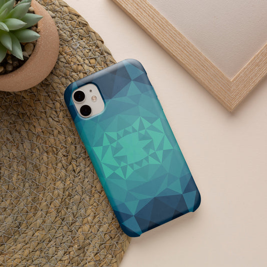 Blueish iPhone 12 Customized Printed Phone Cover