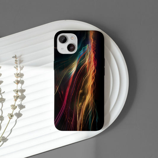 Vibrant Lighting iPhone 14 Plus Customized Printed Phone Cover